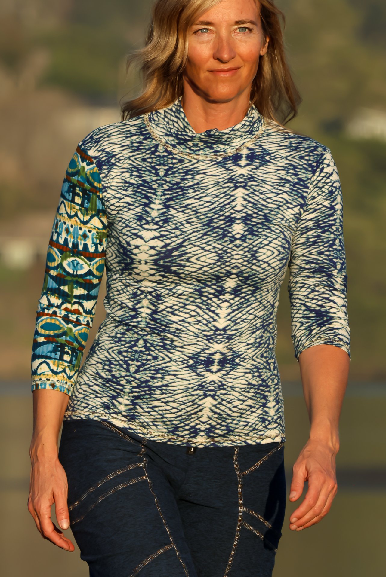 Soho Top in Blue Forest