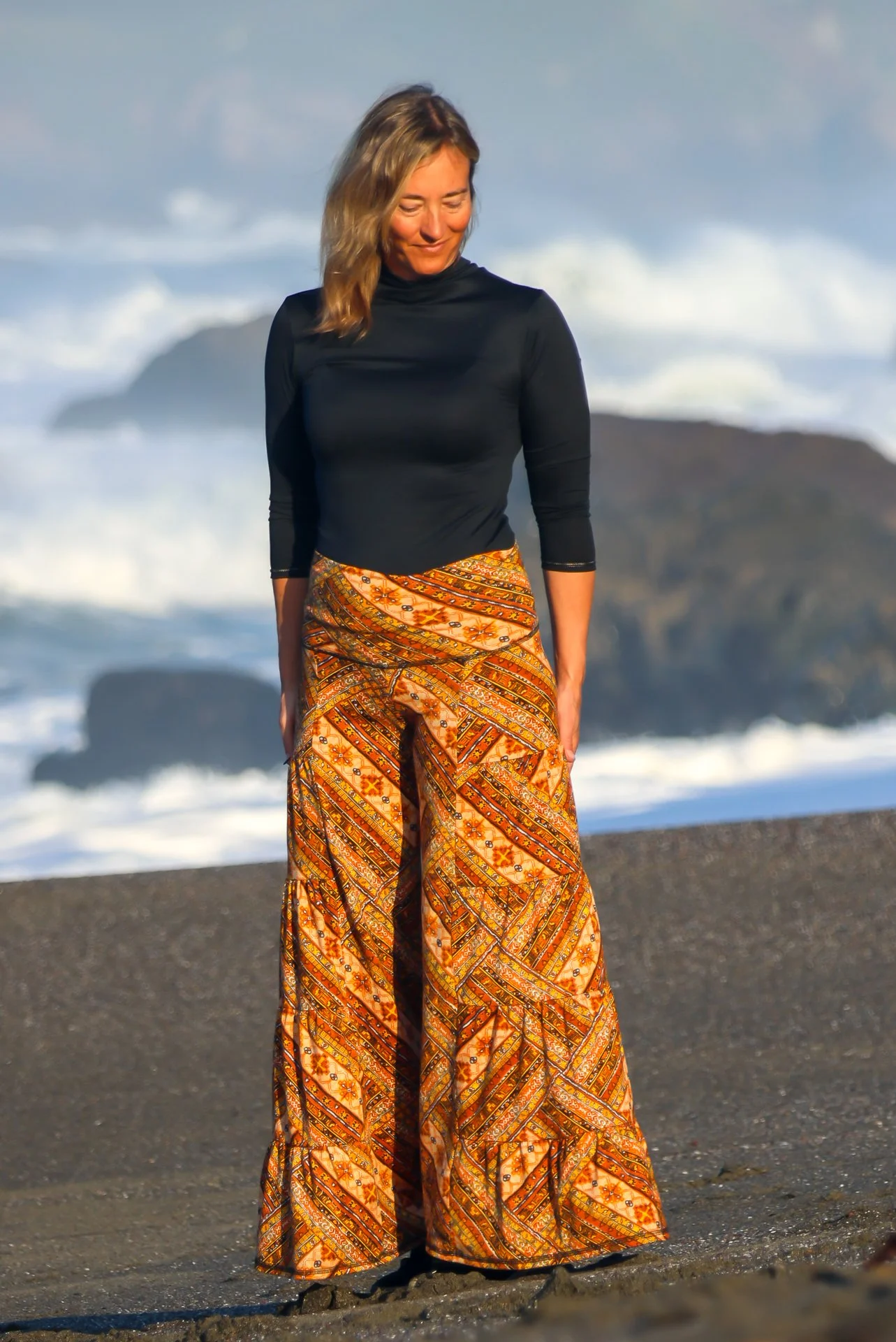 Electra Pant in Harvest Moon