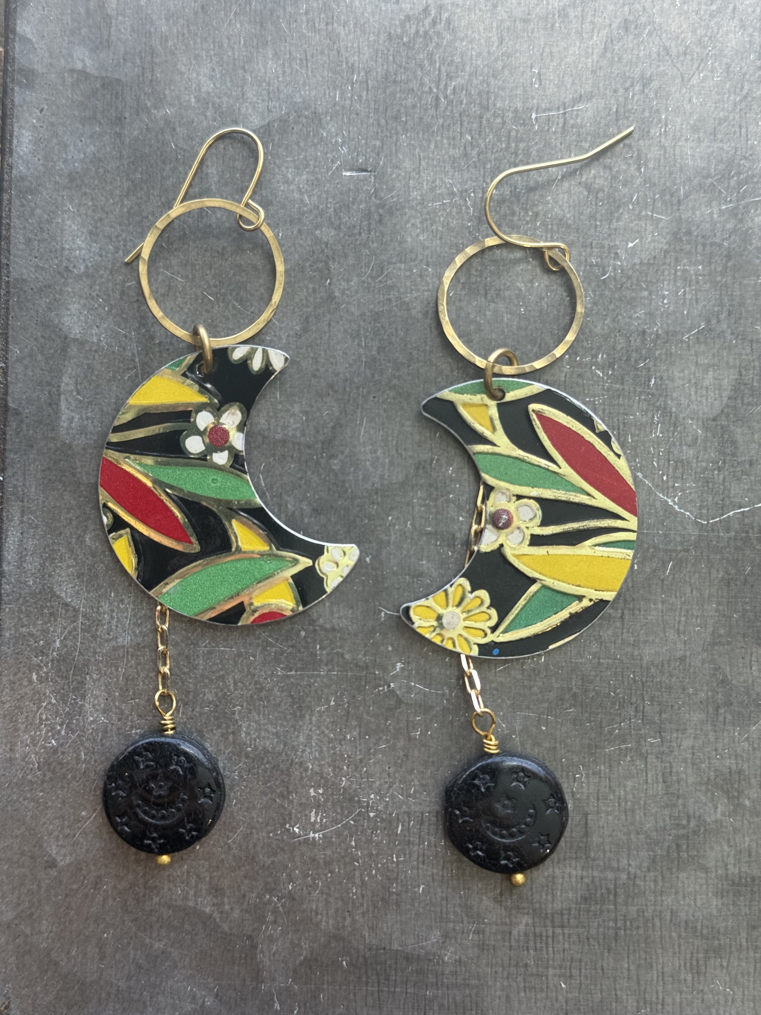Wanderlust Luna Tin Earrings 2