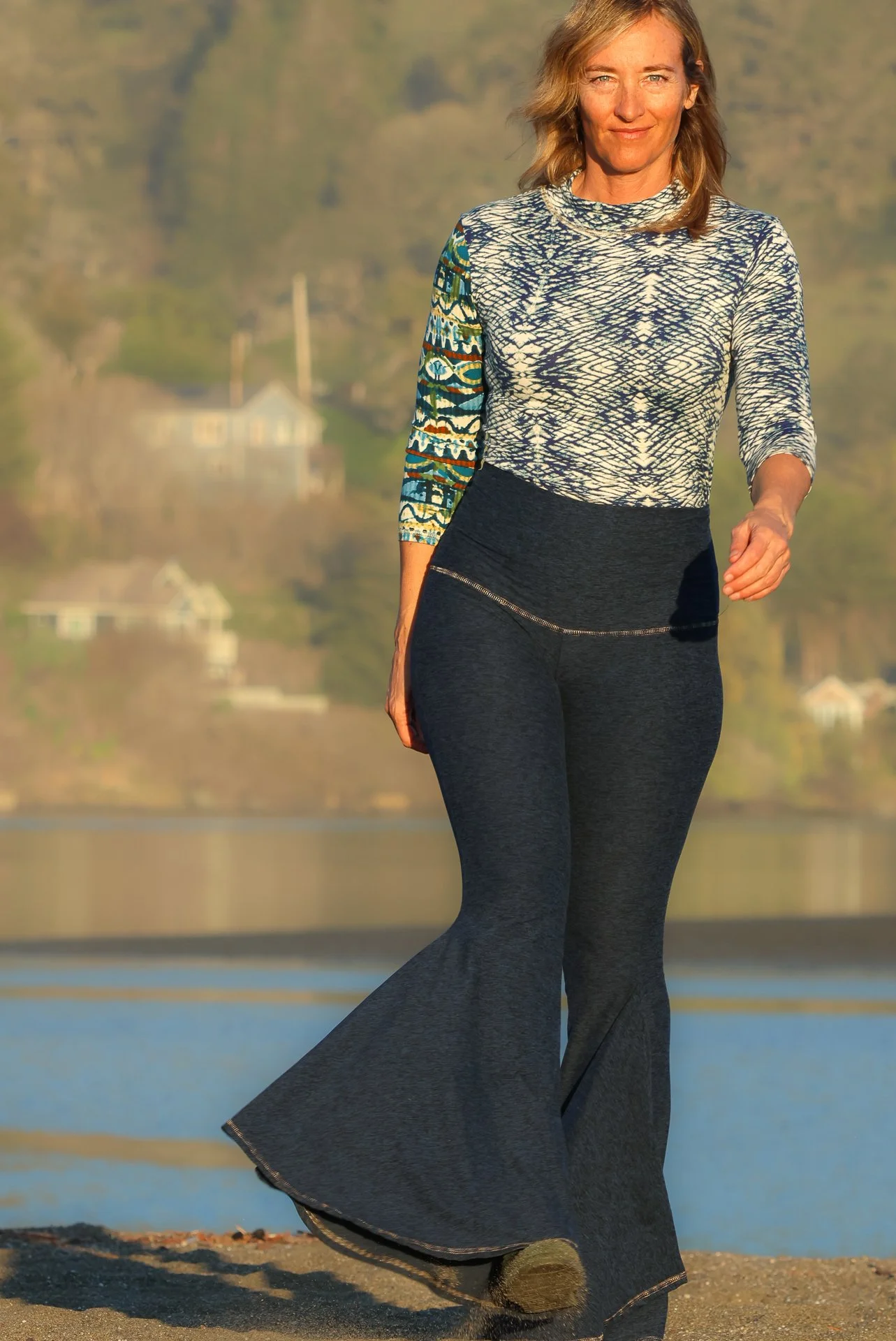 Hope Pant in Midnight Blue