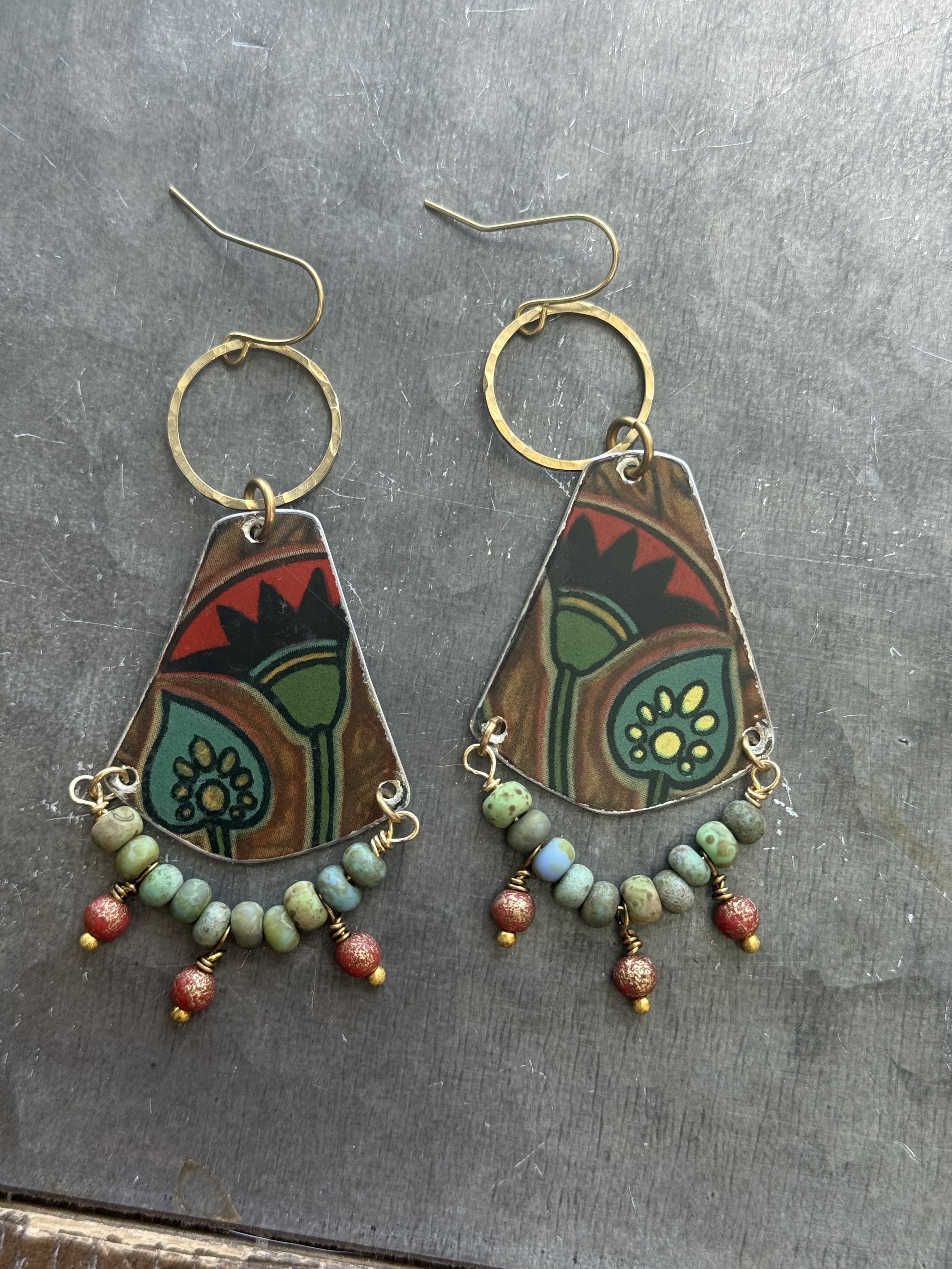 Wanderlust Tin Earrings 25