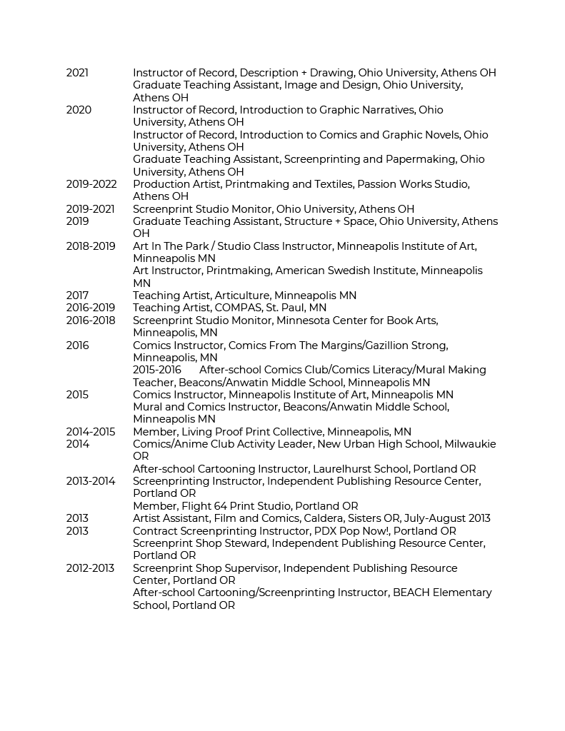 fio avocado CV page 3