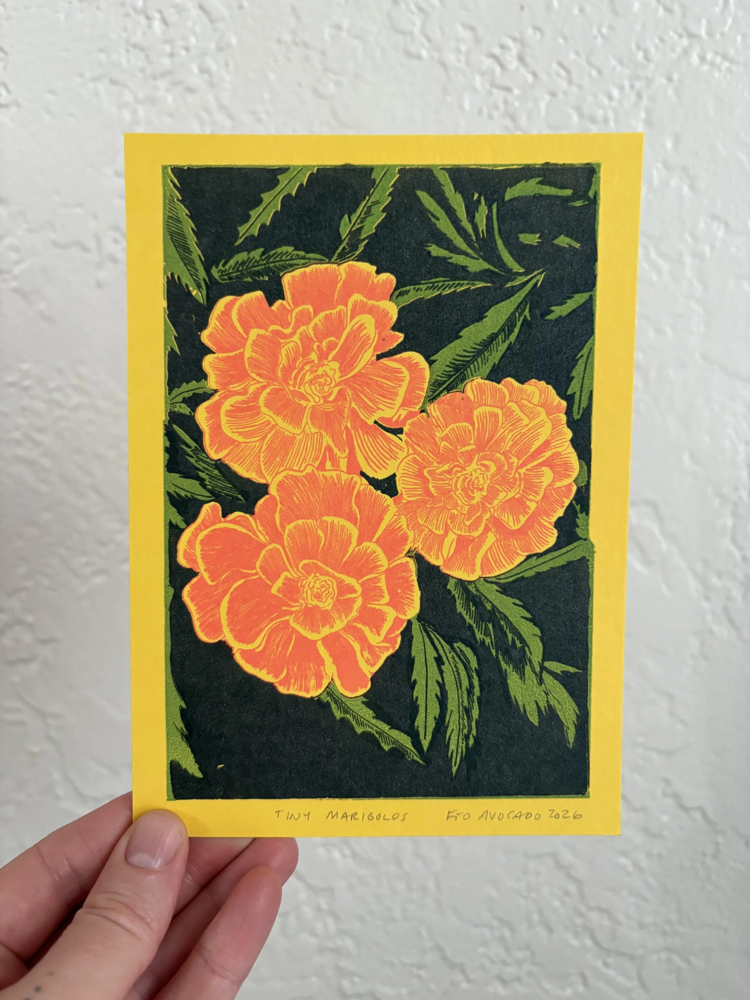 Tiny Marigolds
