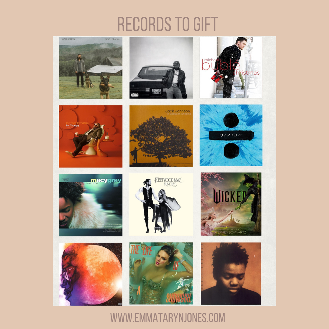 Records to gift | 2025