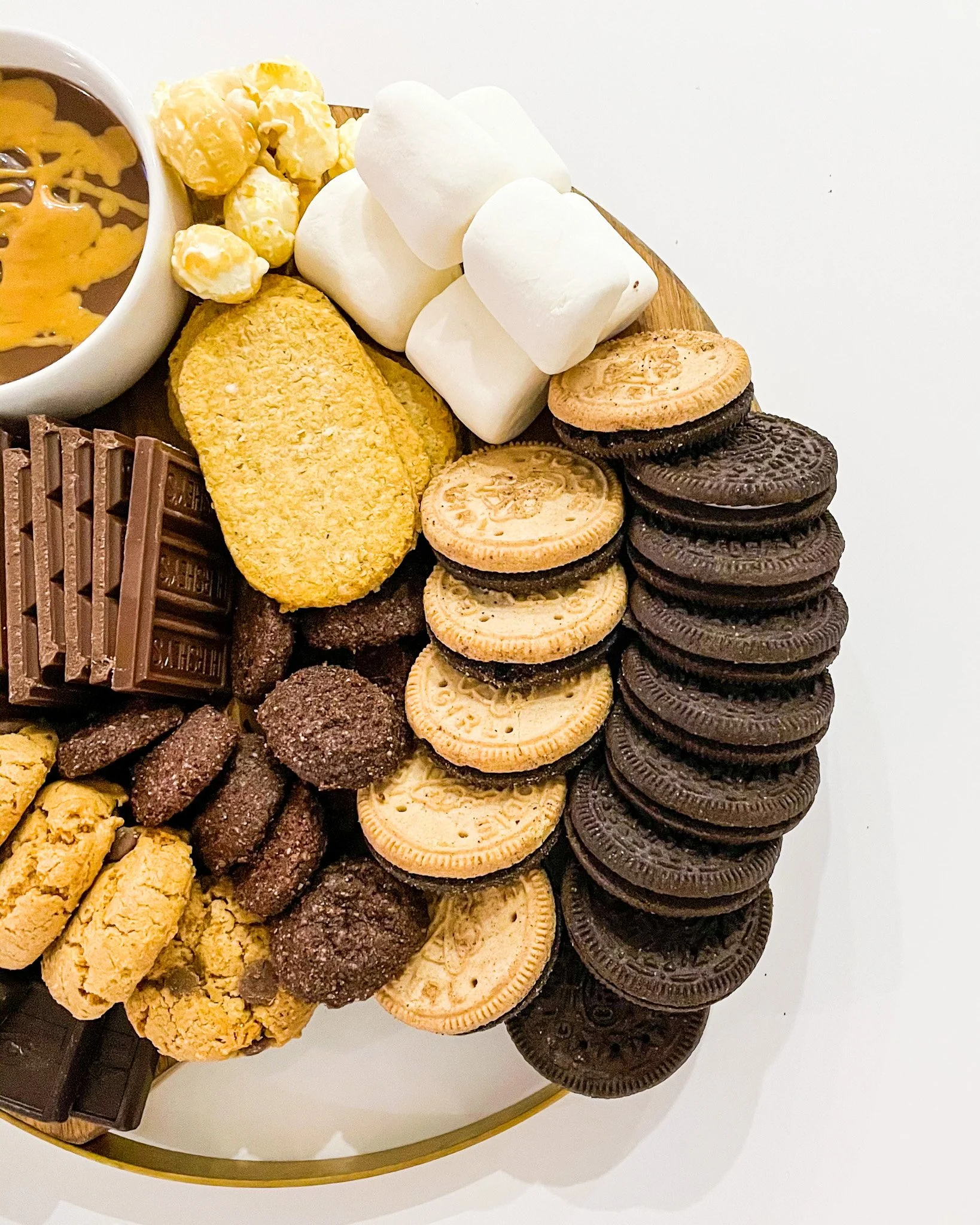 S’mores Board spread for Your Next Watch Party