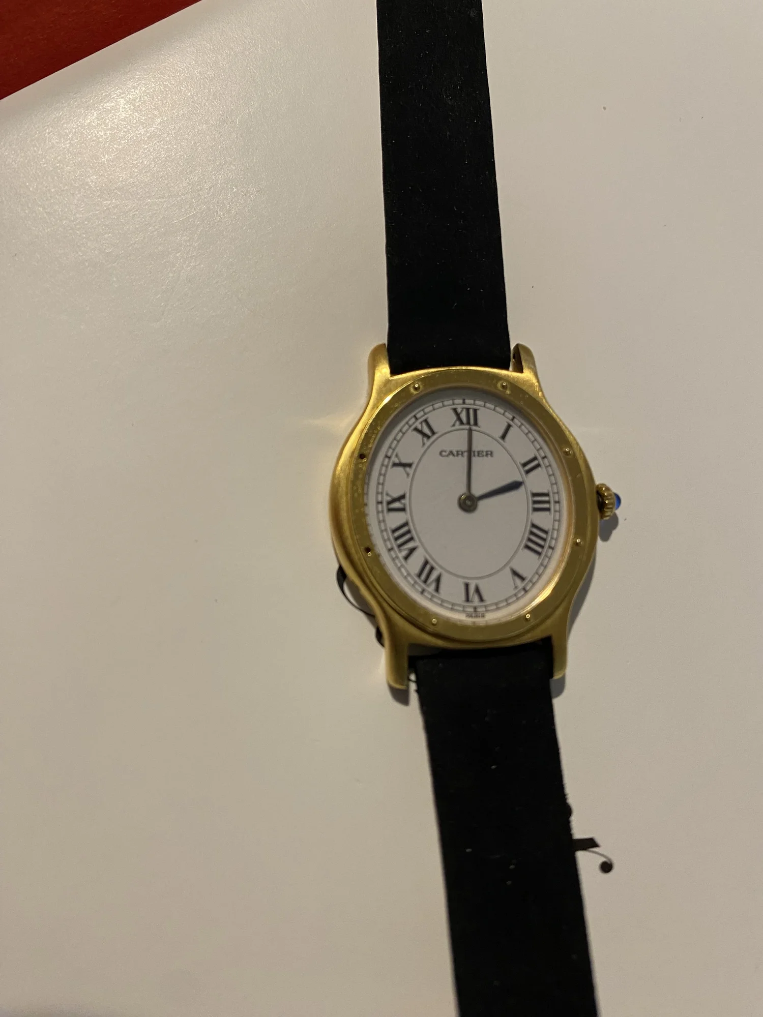 Cartier Arcade 9505 Paris Dial Federico Piguet 21 B.Eska Movement