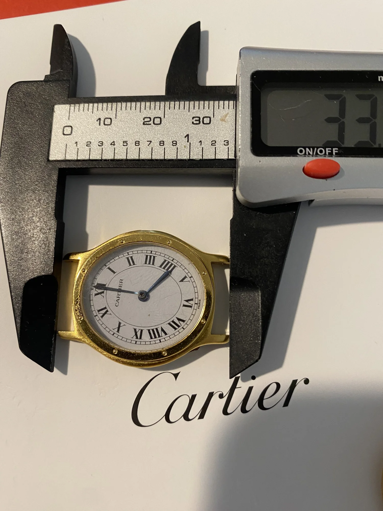 Cartier Arcade 9505 Paris Dial Federico Piguet 21 B.Eska Movement
