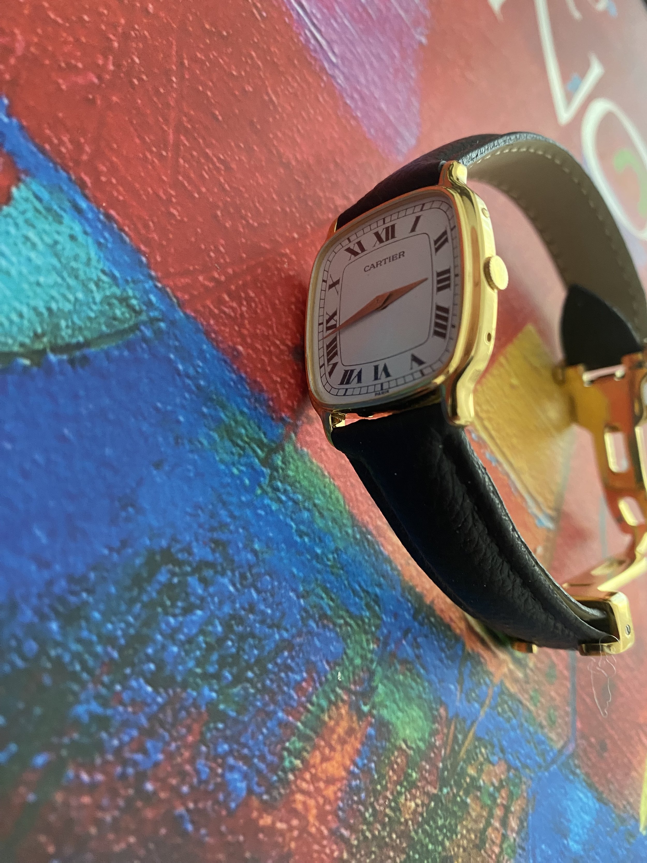 Cartier 2025 electroplated watch