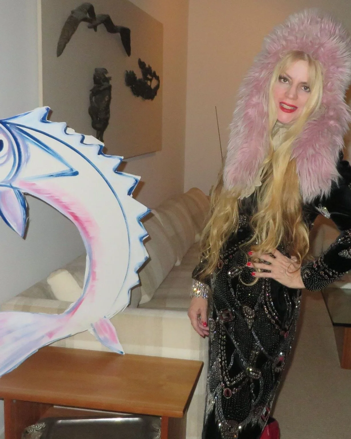 We cannot open our magnificent show "Crisis of the Image" tonight. We had a terrible, terrible flood in our new Gallery. It was an act of Goddess - Force Majeure with a vengeance. Westbeth gave us a new Gallery but we are still waiting for 