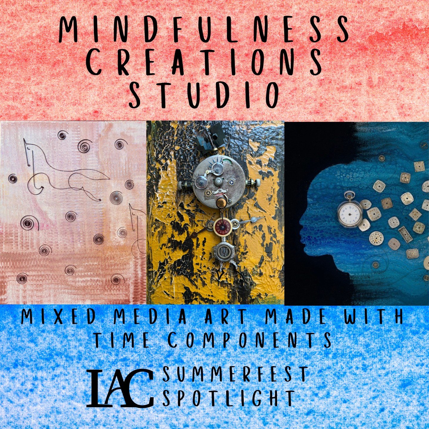 Ever wonder what art made from time itself looks like? Mindfulness Creations Studio has the answer with their fascinating mixed media art crafted from watch faces, gears, and other cool time components! Each intricate piece is totally unique and guar