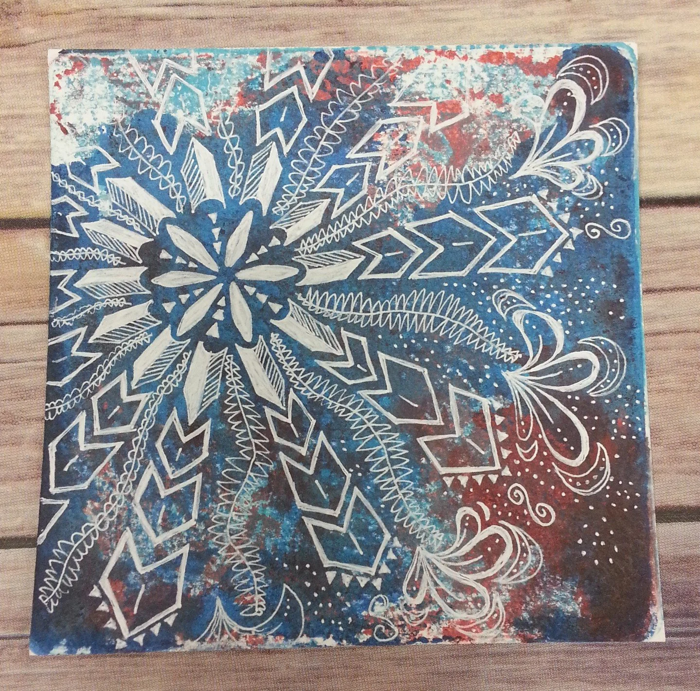 No press? No problem! ⁠
⁠
Swipe to see the magic of Gelli plate printmaking! ⁠
⁠
Join us for a super fun, three-Tuesday workshop where you&rsquo;ll learn to create stunning, one-of-a-kind prints without any complicated equipment. Instructor Susan Gri