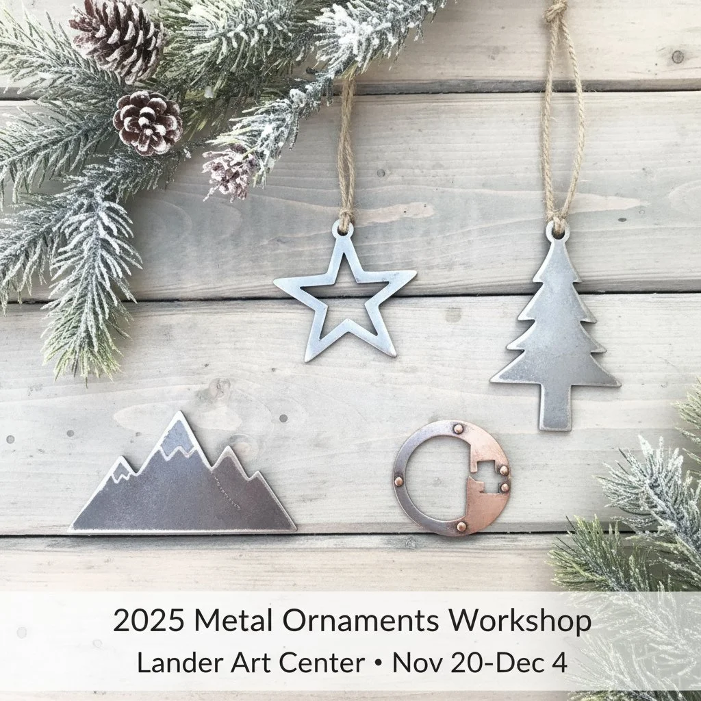 Skip the store this year and make something real.⁠
⁠
In this four-session workshop with Toni Lobera of Clearmountain Crafts (and Alchemy Artist Co-op), you&rsquo;ll learn the fundamentals of metalsmithing while crafting your own custom metal ornament