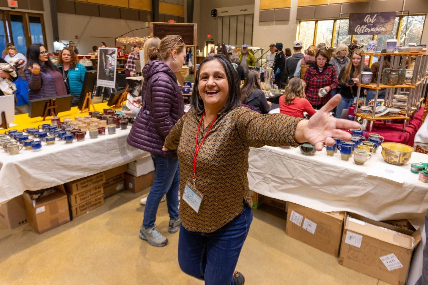 Art in the Afternoon returns Sunday, December 7!⁠
⁠
The Lander Community Center transforms into a bustling holiday market with artists from across Fremont County and beyond. Mark your calendar and plan your shopping route.⁠
⁠
You know the drill... Li