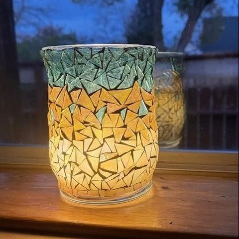 Light up your winter with color and creativity.⁠
⁠
Our Mosaic Glass Candle Holder Workshop is open for registration. Under the guidance of mosaic artists Traci Sessions and Cristen Coombs, you&rsquo;ll design and build your own glowing glass candleho