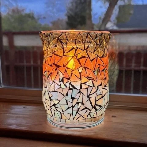 Light up your winter with color and creativity.⁠
⁠
Our Mosaic Glass Candle Holder Workshop is open for registration. Under the guidance of mosaic artists Traci Sessions and Cristen Coombs, you&rsquo;ll design and build your own glowing glass candleho