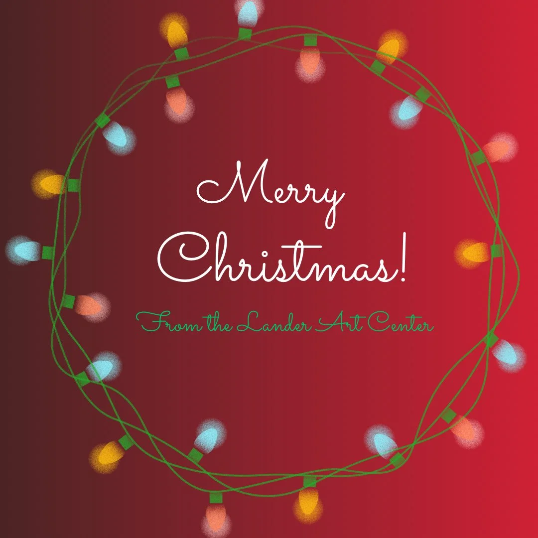 Merry Christmas! Enjoy the holidays and remember that we are here for your artistic needs in 2026! #landerwy