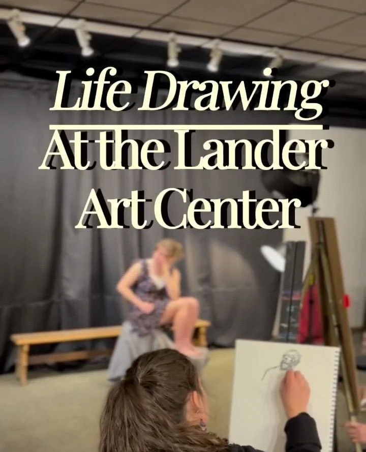 Life Drawing is back! Join us for a welcoming, free-form exploration of the human form led by Jenny Reeves-Johnson. No lectures, no "right way" to do it&mdash;just you, your charcoal, and a live, clothed model in a warm, collaborative space