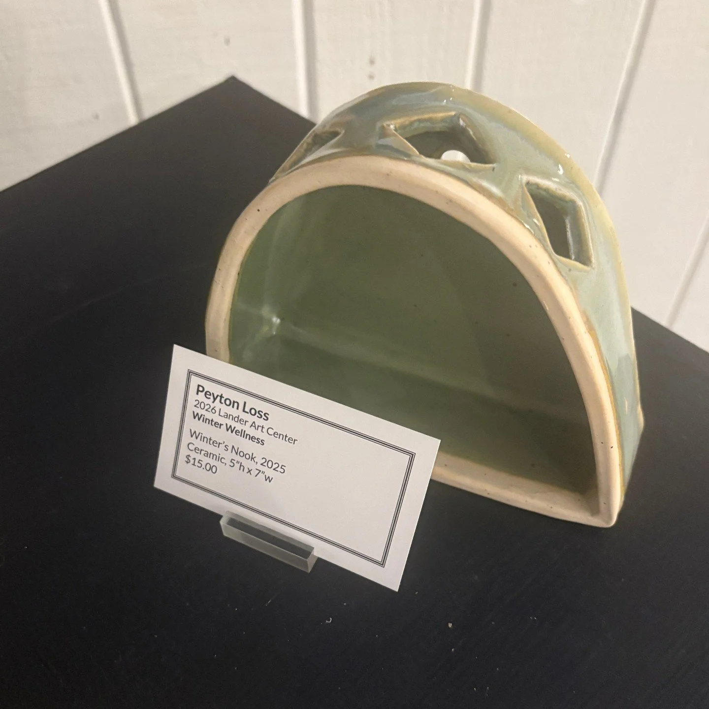 &ldquo;Winter Wellness&rdquo; is an exploration of our community&rsquo;s relationship with the season of winter. The exhibition will be up for the public until March 7th. Open Tues.-Fri. 2-, Saturdays 10-4.⁠
⁠
Peyton⁠ Loss⁠
⁠
More information at Land