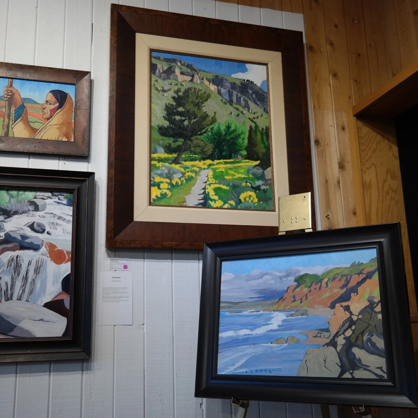 We are officially one week into our 23rd annual members Show, "250 Years | 7 Generations," and we are so happy to say that we have already had 6 of our artist sell a piece, 4 of the 6 on opening night. We want to congratulate those artists.