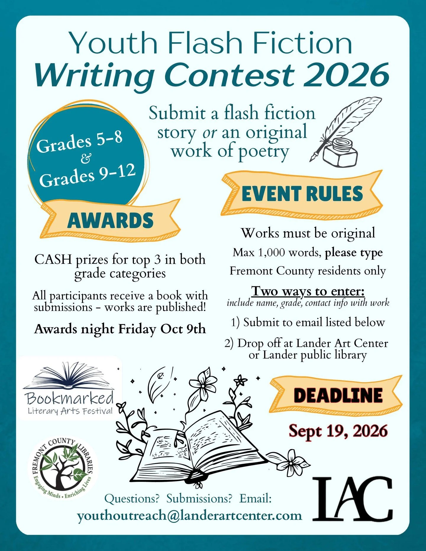 Have you ever wanted to have your writing published? Or maybe you just want to brag to everyone you know?⁠
Every submission will be published and every single participant will receive a free copy of the book. Submit now for the chance to win a cash p