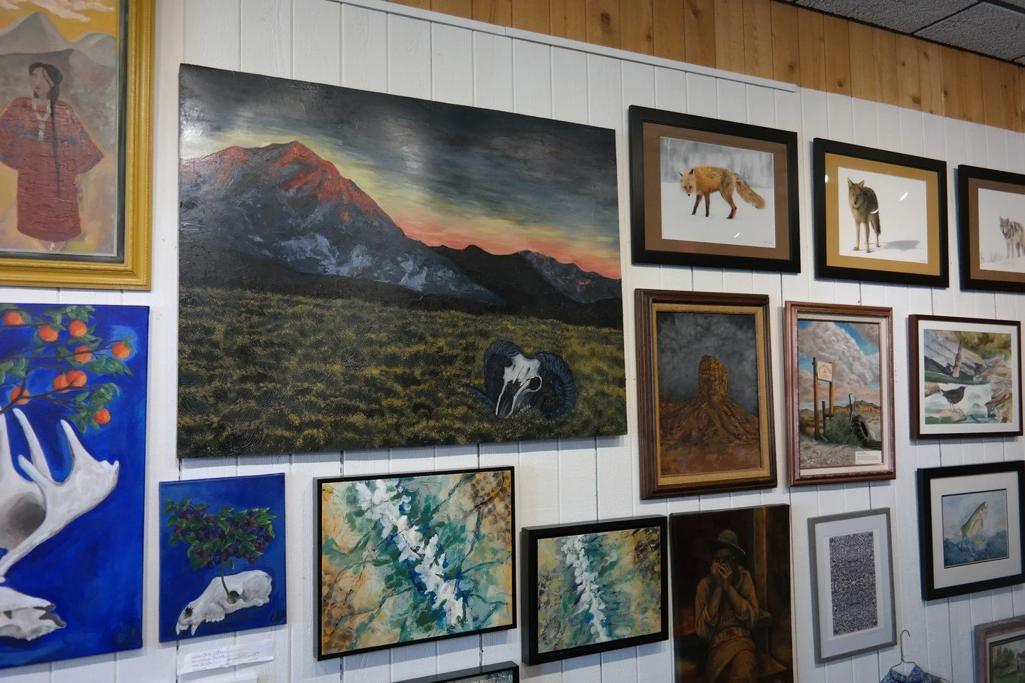 Dont miss out on the 23rd annual Members Show, "250 Years | 7 Generations." The show will close September 5th. Our artists worked so hard, lets show them some love in these last few weeks.⁠
⁠
Pictured: Claire LeBeau, Anatolya Skinner, Nancy