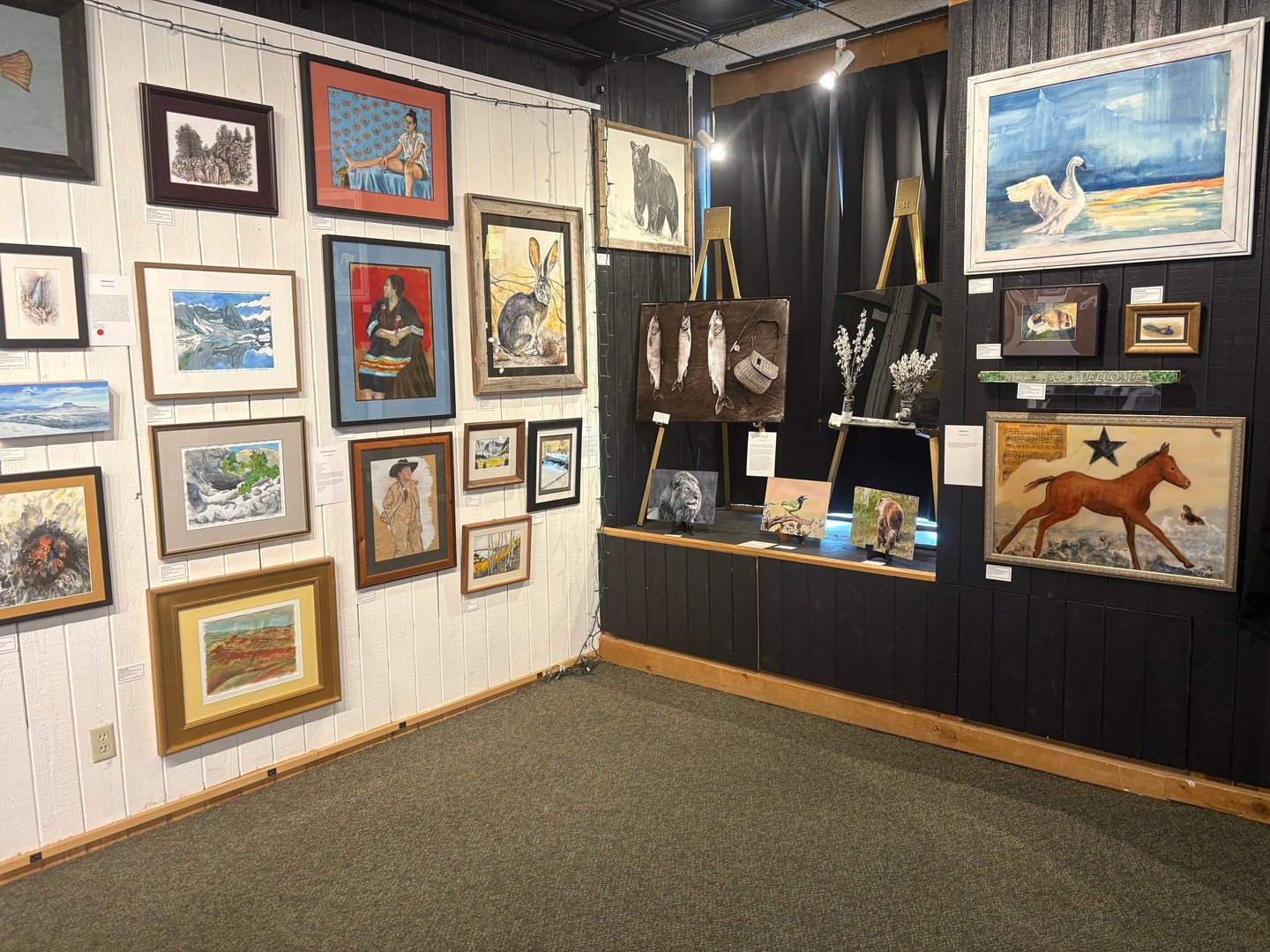 One more week to see the Lander Art Centers 23rd annual Members Show, "250 Years | 7 Generations." On September 5th we will close out the summer show, and start our fall season off right on September 10th with the opening of the "Red D