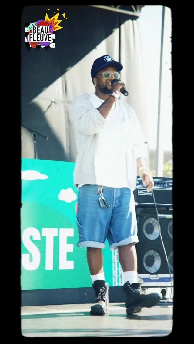@brandondantefuego live at Beau Fleuve Music & Arts Festival 2025 🎤🔥