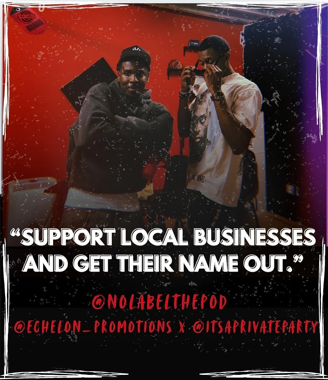 Pour back into your community and support your own. Uplift and collaborate 💎🚫🏷️
Don’t forget to go back and watch SZN 6 EP 22 of NO LABEL feat. our good brother @bravesole