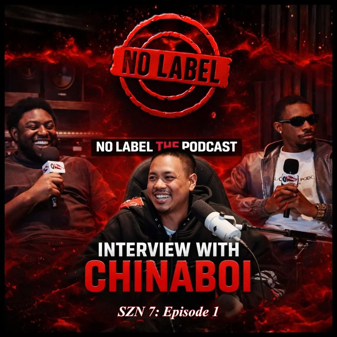For the SZN 7 premiere of No Label The Podcast we travel to Toronto to sit down with CHINABOI.  A Trinidad-born artist carving out his own lane in the city of Toronto&rsquo;s music scene.

In this episode, Chinaboi opens up about his cultural roots, 