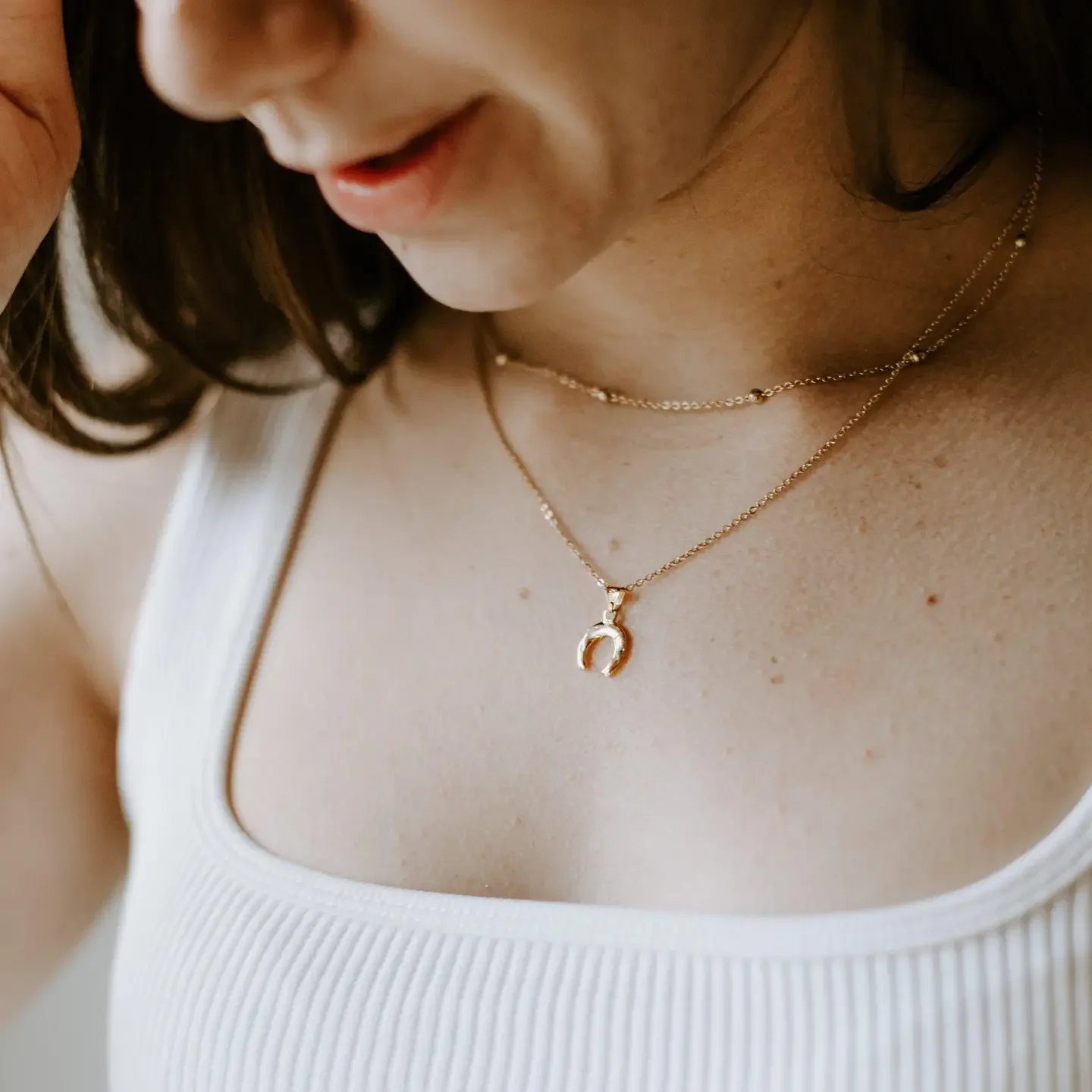 Elle's Horseshoe Necklace