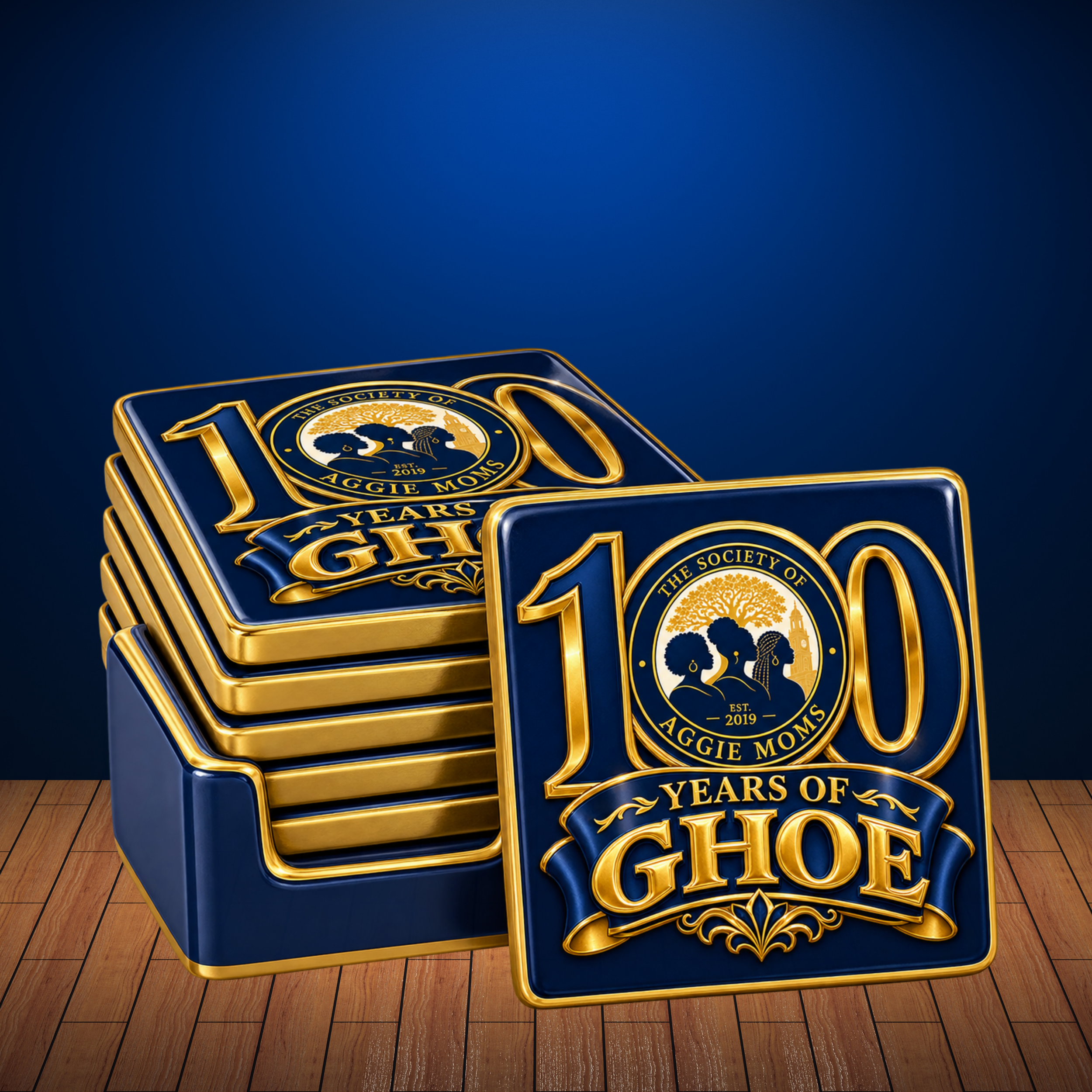 SAM and Aggie Coasters