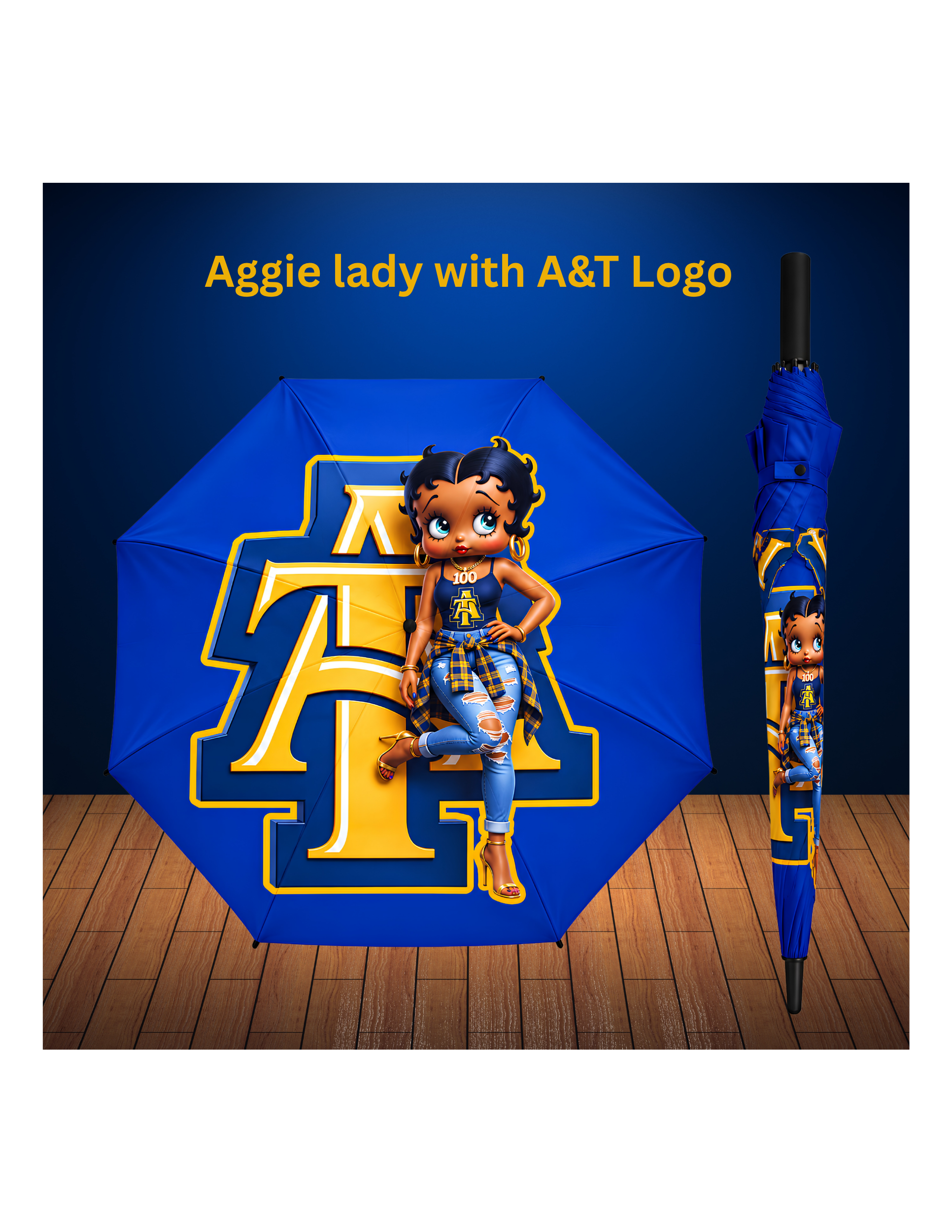 UM Aggie Lady Lg AandT Logo.png