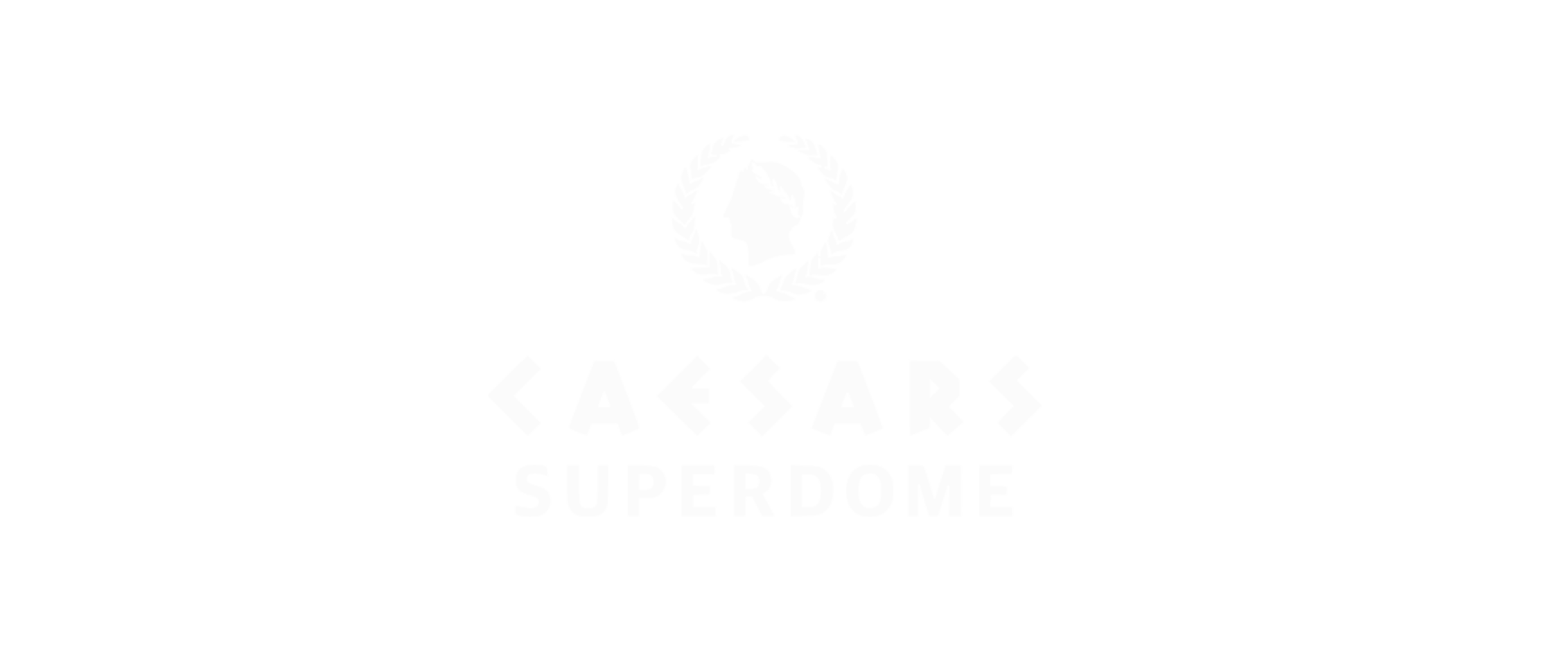 Caesars superdome white logo.png
