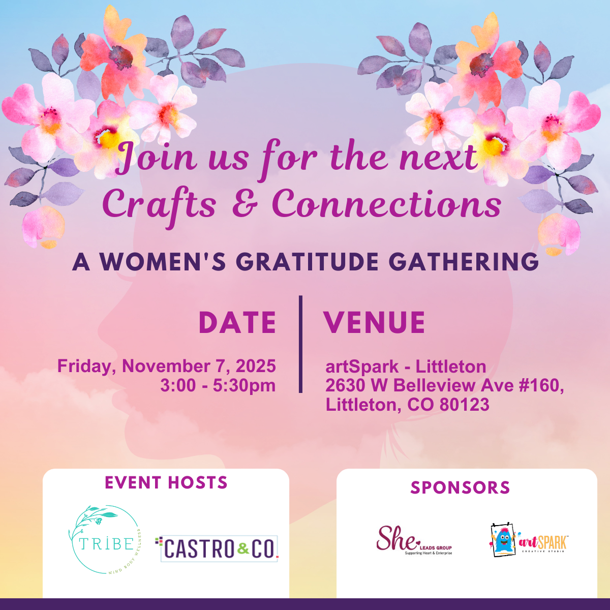 Crafts &amp; Connections: A Holiday Women's  Gratitude Gathering