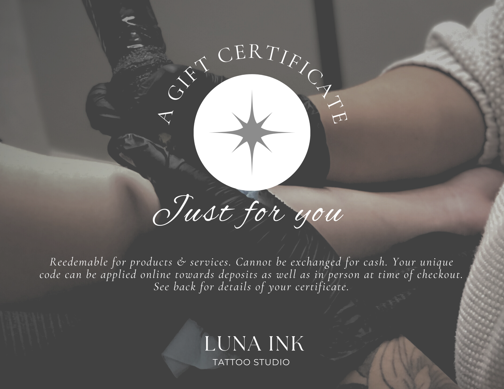 Luna Ink Gift Certificate