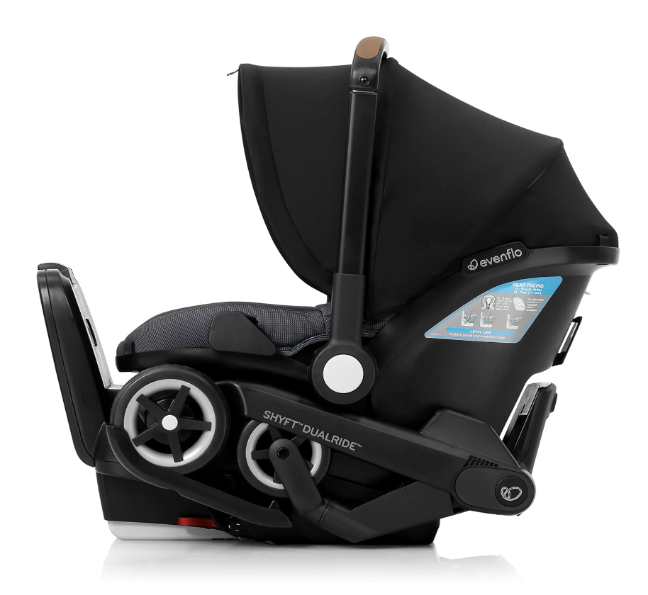 Evenflo Shyft DualRide Infant Car Seat and Stroller