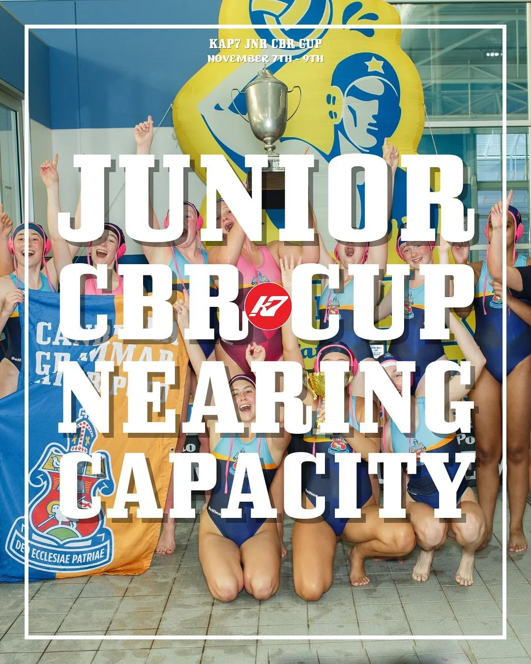 🚨 @kap7aus Junior Canberra Cup Nearing Capacity! 🚨

We can&rsquo;t wait to welcome junior clubs from around the country to Canberra from Friday, November 7 to Sunday, November 9 for the 2025 @kap7aus Junior Canberra Cup! 💥

With nearly every divis