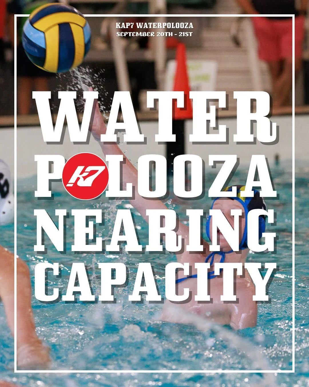 🚨 @kap7aus U12&rsquo;s WATERPOLOOZA Nearing Capacity! 🚨

We can&rsquo;t wait to welcome our youngest water polo stars to Canberra from Saturday, Sep 20 to Sunday, Sep 21 for the 2025 @kap7aus WATERPOLOOZA! 💥

With nearly every division almost full