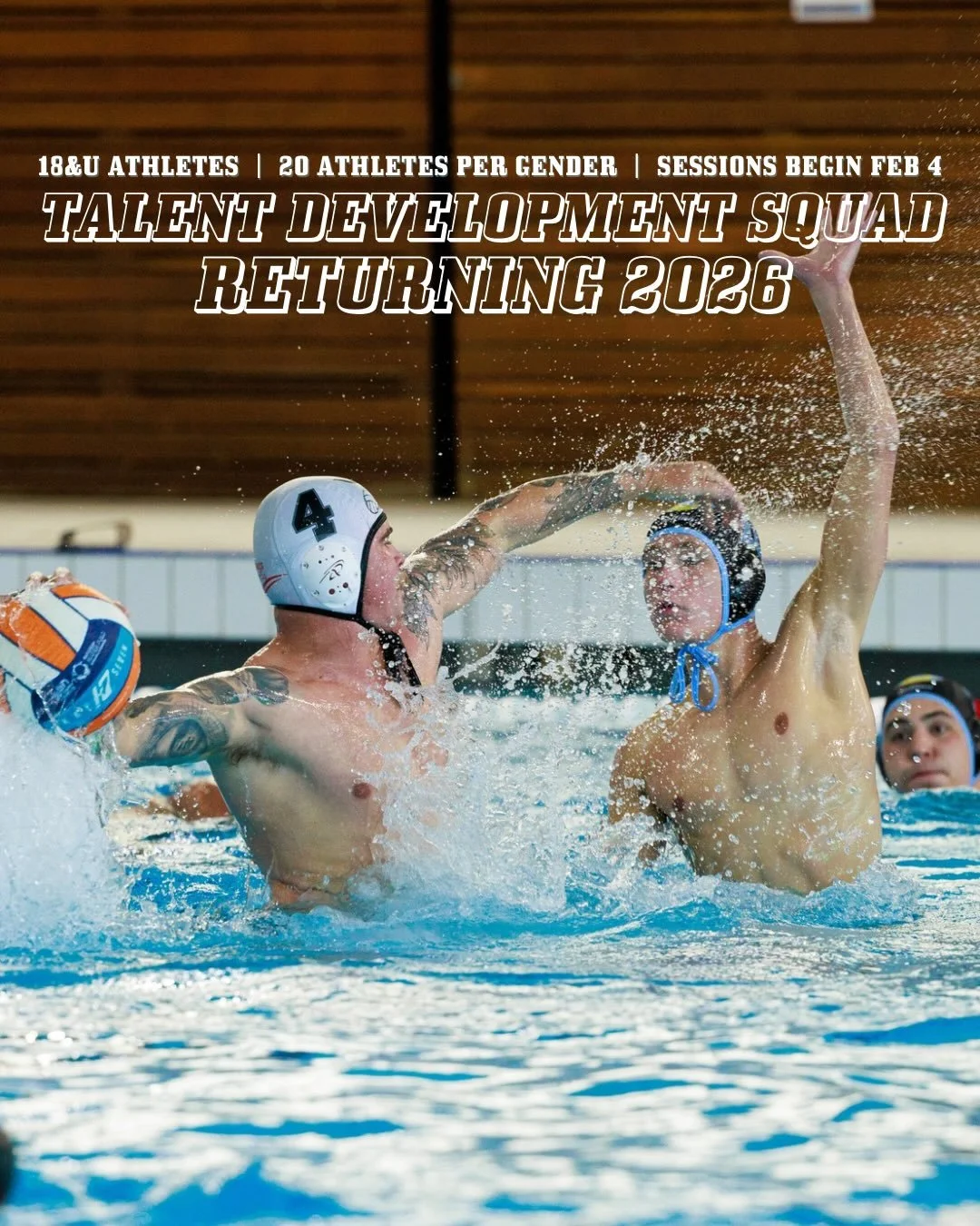Talent Development Squad (TDS)
Returning 2026 🤽&zwj;♂️🤽&zwj;♀️

After a 7-year hiatus, CWPA is bringing back the Talent Development Squad - a high-performance training program for motivated athletes looking to go beyond club and representative wate