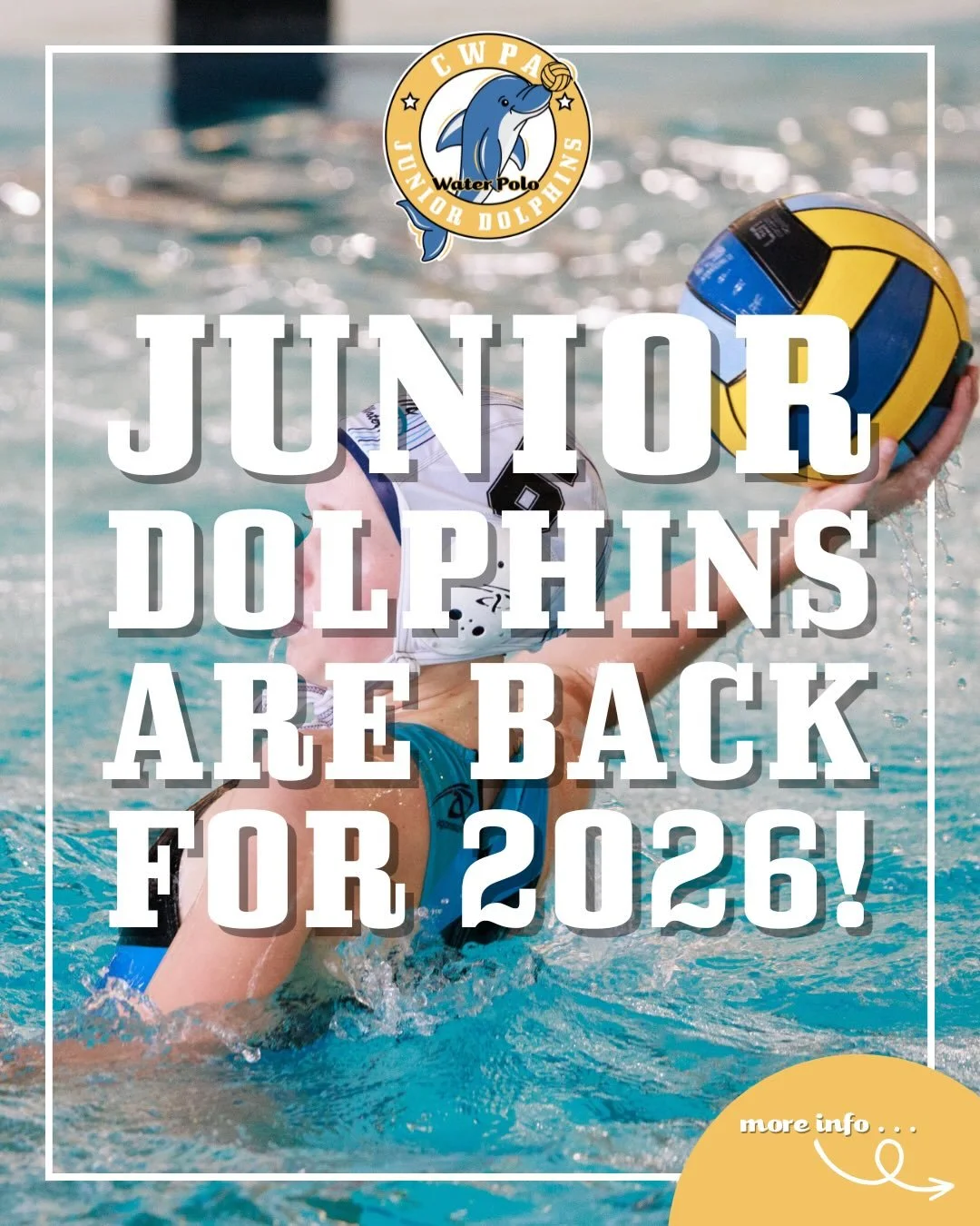 Junior Dolphins are back for 2026! 🐬🌊

We hope everyone had a great summer break - it&rsquo;s time to dive back in for Term 1, packed with water polo skills, games, and plenty of fun! 🤽&zwj;♂️💪

👇 Session Return Dates

🤽&zwj;♀️ Belco Monday Jun