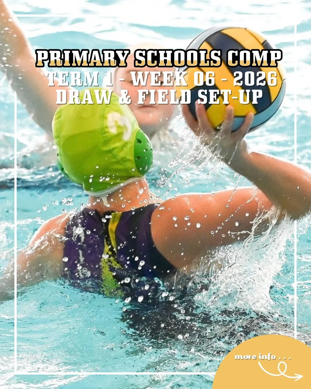 Week 6️⃣ of the CWPA Primary Schools Comp! 🤽&zwj;♀️📚🤽&zwj;♂️

We&rsquo;re back at CISAC tonight for Round 6️⃣ of the CWPA Primary Canberra Schools Comp! Swipe through to check out this week&rsquo;s full draw ➡️

After a condensed round last week, 