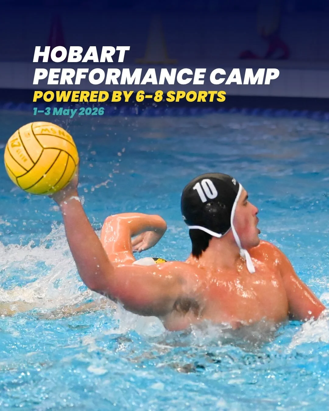 SPOTS ARE LIMITED &mdash; APPLY NOW! ⏰
HOBART PERFORMANCE CAMP 🤽&zwj;♂️🤽&zwj;♀️
1&ndash;3 May 2026

The Performance Camp Series, powered by @68sports and presented by CWPA, is in Hobart next weekend!

We&rsquo;ve had strong interest and spots are l