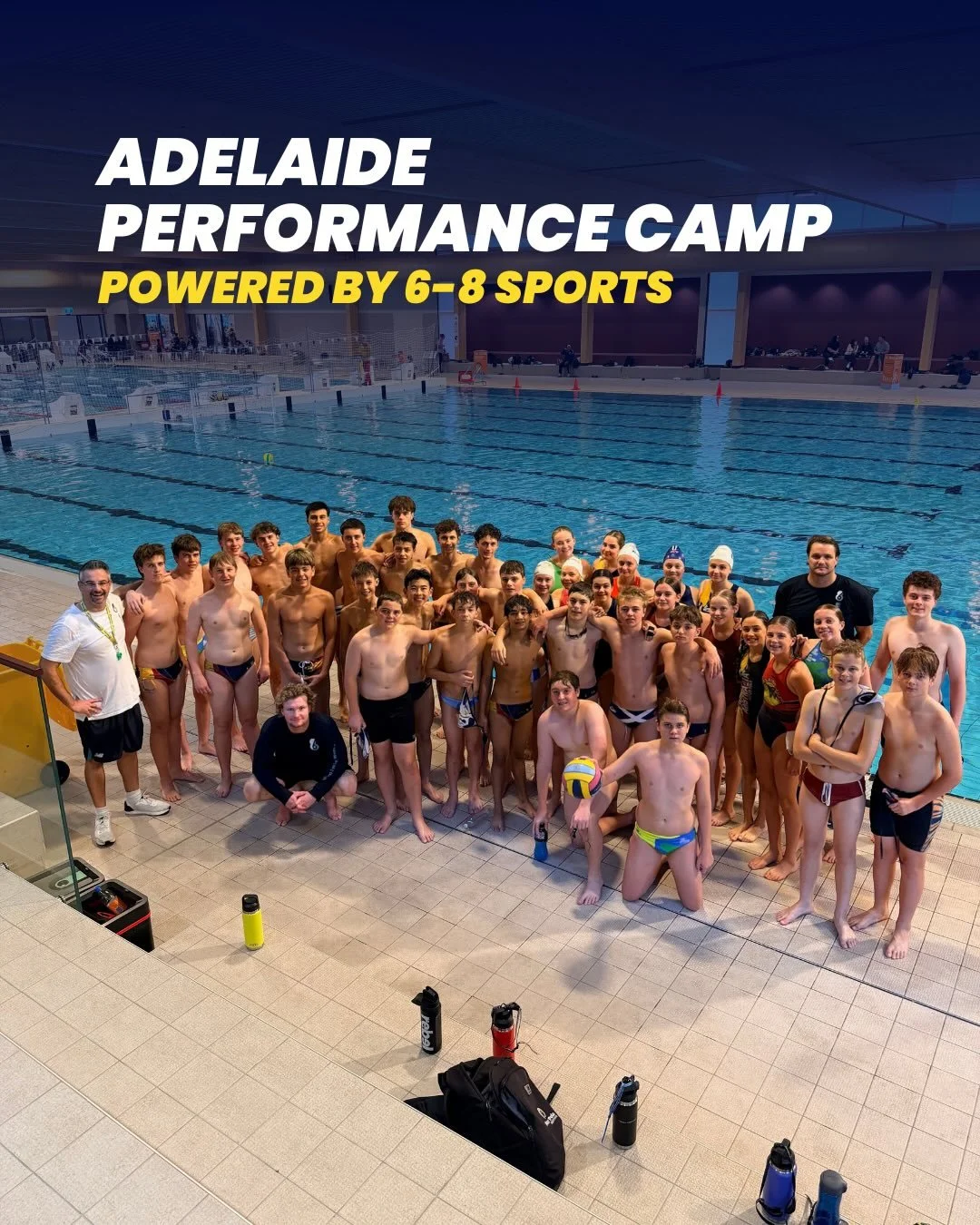 ADELAIDE PERFORMANCE CAMP WRAP-UP 🔥🤽&zwj;♂️🤽&zwj;♀️

A look back at our Adelaide Performance Camp, powered by @68sports, and three big days of learning, development, and plenty of water polo action.

From Friday through to Sunday, athletes worked 