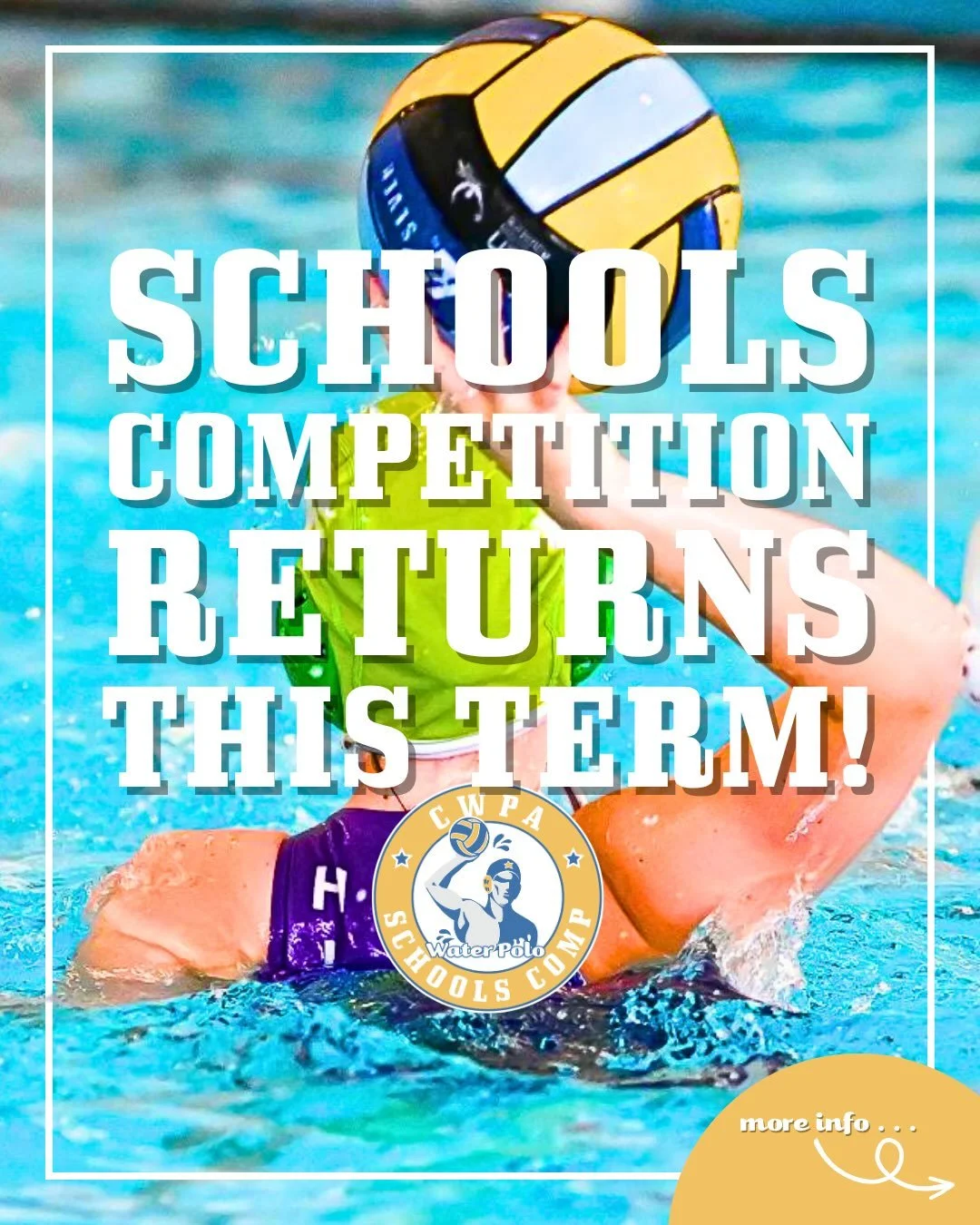 Schools Comp Returns This Term! 🏫

The Canberra Schools Competition returns in Term 3, and we&rsquo;re looking forward to another seven weeks of school water polo at CISAC 🤽&zwj;♀️🤽&zwj;♂️

Whether you&rsquo;re representing your school or joining 