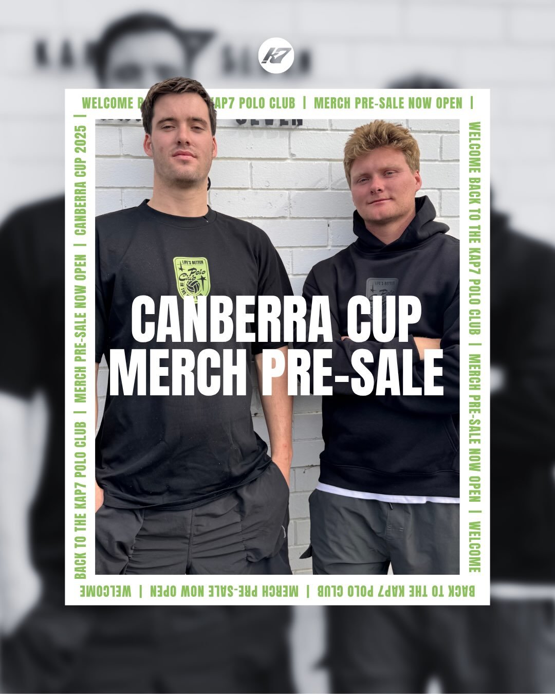 2026 POLO CLUB MERCH IS HERE 👀🏆

The @kap7aus Senior Canberra Cup &amp; Waterpolooza Polo Club merch pre-sale is now open! 🤽&zwj;♂️🤽&zwj;♀️

Head to the KAP7 website to check out the full range, with selected items available in multiple colour op