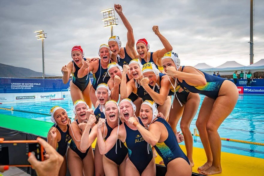 JUNIOR STINGERS ARE WORLD CHAMPIONS! 🇦🇺🥇🤽&zwj;♀️

What a run from the @waterpoloaus U18 Junior Stingers, finishing the @world_aquatics U18 World Championships undefeated and with Australia&rsquo;s first-ever medal at the U18 World Championships -