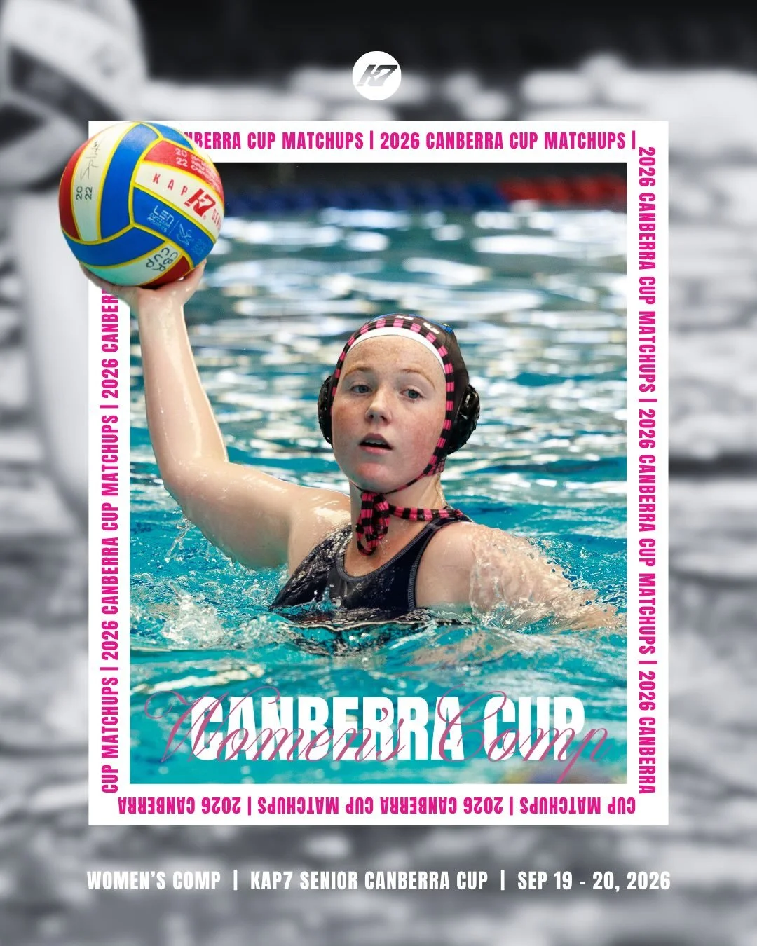 CANBERRA CUP 2026 🏆
Women&rsquo;s Matchups 🤽&zwj;♀️

The Women are ready to hit the water at this year&rsquo;s @kap7aus Canberra Cup! With 6 teams entered, all games will be played at the AIS Aquatic Centre across the weekend. Each team will play 4