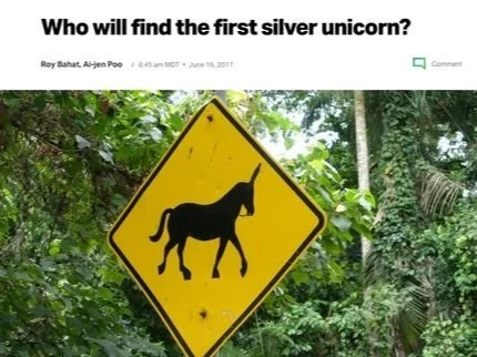 TechCrunch: Who will find the first silver unicorn?