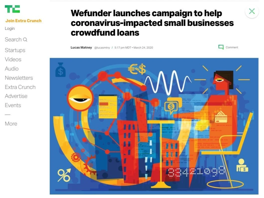 Wefunder campaign to help small businesses