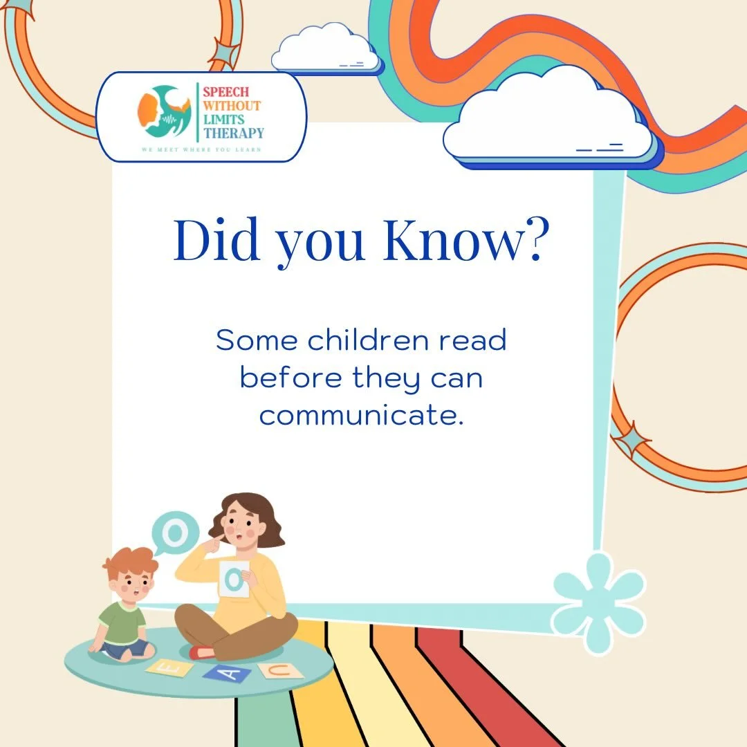 Some children show strong early decoding skills.
Others show strong early conversational skills.
Language development isn&rsquo;t one-size-fits-all. #Hyperlexia #GestaltLanguage #NeurodiversityAffirming #SpeechTherapy #SpeechWithoutLimits